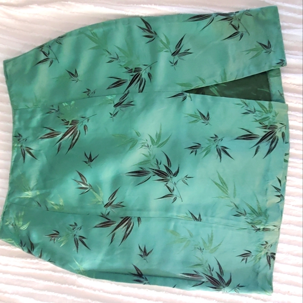 Green Mini Skirt